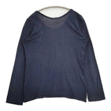 45R/45rpm マイアミ 長袖Ｔシャツ カットソー ロンＴ ネイビー レディース フォーティーファイブアールピーエム【中古】6-0701M∞