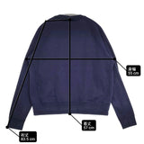 MUSE de Deuxieme Classe SEA ISLAND cotton シーアイランドコットン スウェット プルオーバー スウェット ネイビー レディース ミューズドゥドゥーズィエムクラス【中古】6-0701M∞