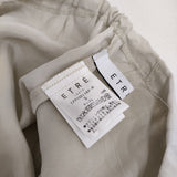 ETRE TOKYO キュプラIラインスカート 定価23100円 サイズS ロングスカート 25SS Lベージュ SAGE セージ レディース エトレトウキョウ【中古】6-0304M♪