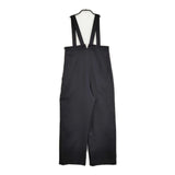 BEAUTY&YOUTH UNITED ARROWS サスペンダーパンツ 2 ウォッシャブル 定価16500円 サイズS ブラック レディース ビューティアンドユース【中古】6-0424G♪