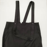 BEAUTY&YOUTH UNITED ARROWS サスペンダーパンツ 2 ウォッシャブル 定価16500円 サイズS ブラック レディース ビューティアンドユース【中古】6-0424G♪