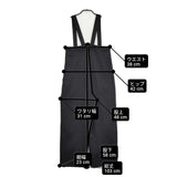 BEAUTY&YOUTH UNITED ARROWS サスペンダーパンツ 2 ウォッシャブル 定価16500円 サイズS ブラック レディース ビューティアンドユース【中古】6-0424G♪