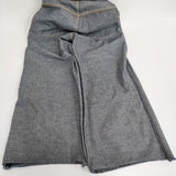 adam et Rope/SOMETHING バギーデニム カットオフ サイズ25 ワイド フレア デニムパンツ ネイビー レディース アダムエロペ/サムシング【中古】6-0424G♪