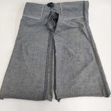 adam et Rope/SOMETHING バギーデニム カットオフ サイズ25 ワイド フレア デニムパンツ ネイビー レディース アダムエロペ/サムシング【中古】6-0424G♪