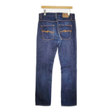 Nudie Jeans スキニージーンズ NJ3429 W32L32 オーガニックコットン デニムパンツ ネイビー メンズ ヌーディージーンズ【中古】6-0414G♪