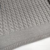 mina perhonen forest sound HANDKNIT za8598 ウール サイズ38 セーター ニット グレー レディース ミナペルホネン【中古】6-0829T∞