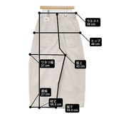 mina perhonen ridge ネウトラーリ ai4514 コーデュロイ neutraali サイズ38 パンツ アイボリー レディース ミナペルホネン【中古】6-1008T∞