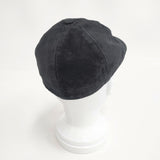 Bronte スエード レザー サイズ57 帽子 キャップ ブラック レディース ブロンテ【中古】6-1001T◎