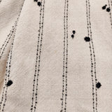 mina perhonen sunny spot Vネックノースリーブドレス 刺繍 ka3350 サイズ1 ウールアンゴラシルク ワンピース ベージュ ブラック レディース ミナペルホネン【中古】6-0914T♪