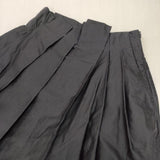 SI-HIRAI CHAW17-3607 コットン ライトモールスキン ドレープキュロット LONG キュロット ネイビー レディース スーヒライ【中古】6-0622G∞