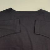 Traditional Weatherwear BIG MARINE BOATNECK SHIRT ウールバスクシャツ カットソー ネイビー レディース トラディショナルウェザーウェア【中古】6-0803T∞