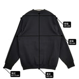 K ITO ケイ イトウ スナップボタンブルゾン カーディガン サイズ1 KITO-19AW-C-4 裏起毛 ジャケット ブラック メンズ【中古】6-0414T♪