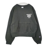 Champion ウィメンズ クルーネックスウェットシャツ リバースウィーブ 定価11880円 スウェット 24FW グリーン レディース チャンピオン【中古】6-0803T∞