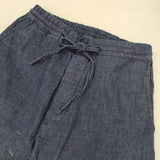 or Slow TAKUMI PANTS 匠パンツ デニムイージーパンツ 日本製 EU XXS JPN XS US XXS デニムパンツ ネイビー レディース オアスロウ【中古】6-0520G∞