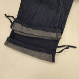 or Slow TAKUMI PANTS 匠パンツ デニムイージーパンツ 日本製 EU XXS JPN XS US XXS デニムパンツ ネイビー レディース オアスロウ【中古】6-0520G∞