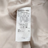 23区 ロロピアーナ スーパーウール コート サイズ38 定価86900円 SC23IW0501 コート 21AW ベージュ レディース ニジュウサンク【中古】6-1016T♪