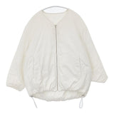 23区 中綿 リバーシブル ナイロン キルティングジャケット ホワイト レディース ニジュウサンク【中古】6-0813T∞