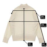 23区 ウール ハイネックニット プルオーバー セーター ニット アイボリー レディース ニジュウサンク【中古】6-0813T∞