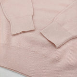 23区 ウールカシミヤ Vネックニット サイズ38 KRWOIW6615 セーター ニット ピンク レディース ニジュウサンク【中古】6-0914T♪