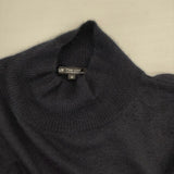 23区 洗える CASHMERE SILK カシミヤ シルク ハイネックニット セーター プルオーバー 定価25300円 セーター ニット ネイビー レディース ニジュウサンク【中古】6-0813T∞