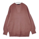 23区 ヘアリーニット Vネックニット セーター ニット ワインレッド系 レディース ニジュウサンク【中古】6-0813T∞