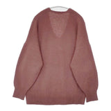 23区 ヘアリーニット Vネックニット セーター ニット ワインレッド系 レディース ニジュウサンク【中古】6-0813T∞