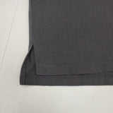 23区 SLOW 一部店舗限定 MVSコットン デザイン ロゴTシャツ 定価8910円 半袖Ｔシャツ カットソー チャコールグレー レディース ニジュウサンク【中古】6-0701S∞