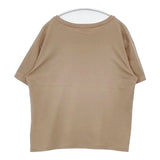 theory Clinton Knit 2 Perfect Tee 2 リラックスフィット 半袖Ｔシャツ カットソー ベージュ レディース セオリー【中古】6-0701S∞