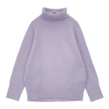 23区 MY STANDARD ウールカシミヤブレンドバルキー タートルネック ニット 定価19910円 セーター ニット ラベンダー レディース ニジュウサンク【中古】6-0823T∞