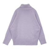 23区 MY STANDARD ウールカシミヤブレンドバルキー タートルネック ニット 定価19910円 セーター ニット ラベンダー レディース ニジュウサンク【中古】6-0823T∞