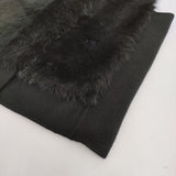 theory luxe TERRA BRONTE SHEARLING ムートン ファーベスト 38 定価198000円 ベスト ブラック レディース セオリーリュクス【中古】6-0304T♪