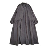nest Robe コンパクトカラーギャザーワンピース 定価34100円 ワンピース インクブラック レディース ネストローブ【中古】6-0304M♪