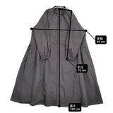nest Robe コンパクトカラーギャザーワンピース 定価34100円 ワンピース インクブラック レディース ネストローブ【中古】6-0304M♪