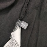 nest Robe/UpcycleLino 01223-1060 近江晒 サイドギャザー ワンピース ブラック レディース ネストローブ/アップサイクルリノ【中古】6-0618M∞