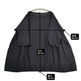 nest Robe リネン サイドギャザーチュニック 01223-1054-1 チュニック ブラック レディース ネストローブ【中古】6-0622S∞