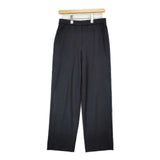 theory luxe Ribble Febia ウールワイド パンツ ブラック レディース セオリーリュクス【中古】6-0813T∞