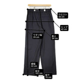 theory luxe Ribble Febia ウールワイド パンツ ブラック レディース セオリーリュクス【中古】6-0813T∞