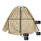 23区 ナイロンストレッチ ライト ブルゾン 定価27940円 ジャケット ベージュ レディース ニジュウサンク【中古】6-0618M∞