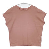 23区 接触冷感 洗える フレンチスリーブ IT TEE Ｔシャツ カットソー ピンク レディース ニジュウサンク【中古】6-0701S∞
