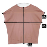 23区 接触冷感 洗える フレンチスリーブ IT TEE Ｔシャツ カットソー ピンク レディース ニジュウサンク【中古】6-0701S∞