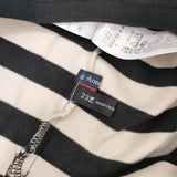 23区/ARMOR LUX 洗える ベルスリーブボーダー 長袖Ｔシャツ カットソー ロンＴ ベージュ ブラック レディース ニジュウサンク/アルモーリュックス【中古】6-0618M∞
