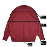 23区 SLOW コットンシルク Vネック ニット 定価16940円 セーター ニット ワインレッド レディース ニジュウサンク【中古】6-0618M∞
