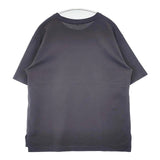 23区 SLOW MVSコットン デザイン ロゴTシャツ 定価8910円 半袖Ｔシャツ カットソー グレー レディース ニジュウサンク【中古】6-0701S∞
