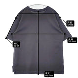 23区 SLOW MVSコットン デザイン ロゴTシャツ 定価8910円 半袖Ｔシャツ カットソー グレー レディース ニジュウサンク【中古】6-0701S∞