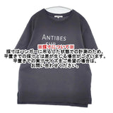 23区 SLOW MVSコットン デザイン ロゴTシャツ 定価8910円 半袖Ｔシャツ カットソー グレー レディース ニジュウサンク【中古】6-0701S∞