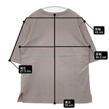 23区 ALBINIジャージー 5分袖 Ｔシャツ カットソー グレー レディース ニジュウサンク【中古】6-0701S∞