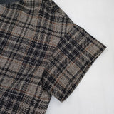 23区 洗える ツイーディーエトワール ブラウス シャツ 24AW グレー ブラック レディース ニジュウサンク【中古】6-0618M∞