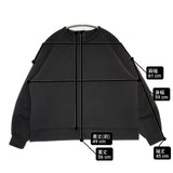 23区 洗える コンフォートダンボールジャージー カットソー 定価16940円 カットソー 24AW ブラック レディース ニジュウサンク【中古】6-0625M∞