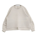 23区 洗える コンフォートダンボールジャージー カットソー 定価16940円 カットソー 24AW オフホワイト レディース ニジュウサンク【中古】6-0618M∞
