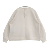 23区 洗える コンフォートダンボールジャージー カットソー 定価16940円 カットソー 24AW オフホワイト レディース ニジュウサンク【中古】6-0618M∞